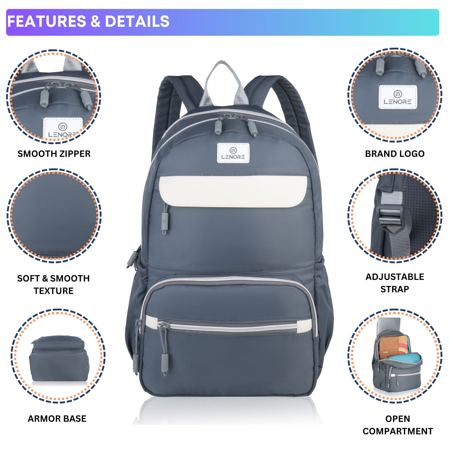 Lenore College Backpack – 713
