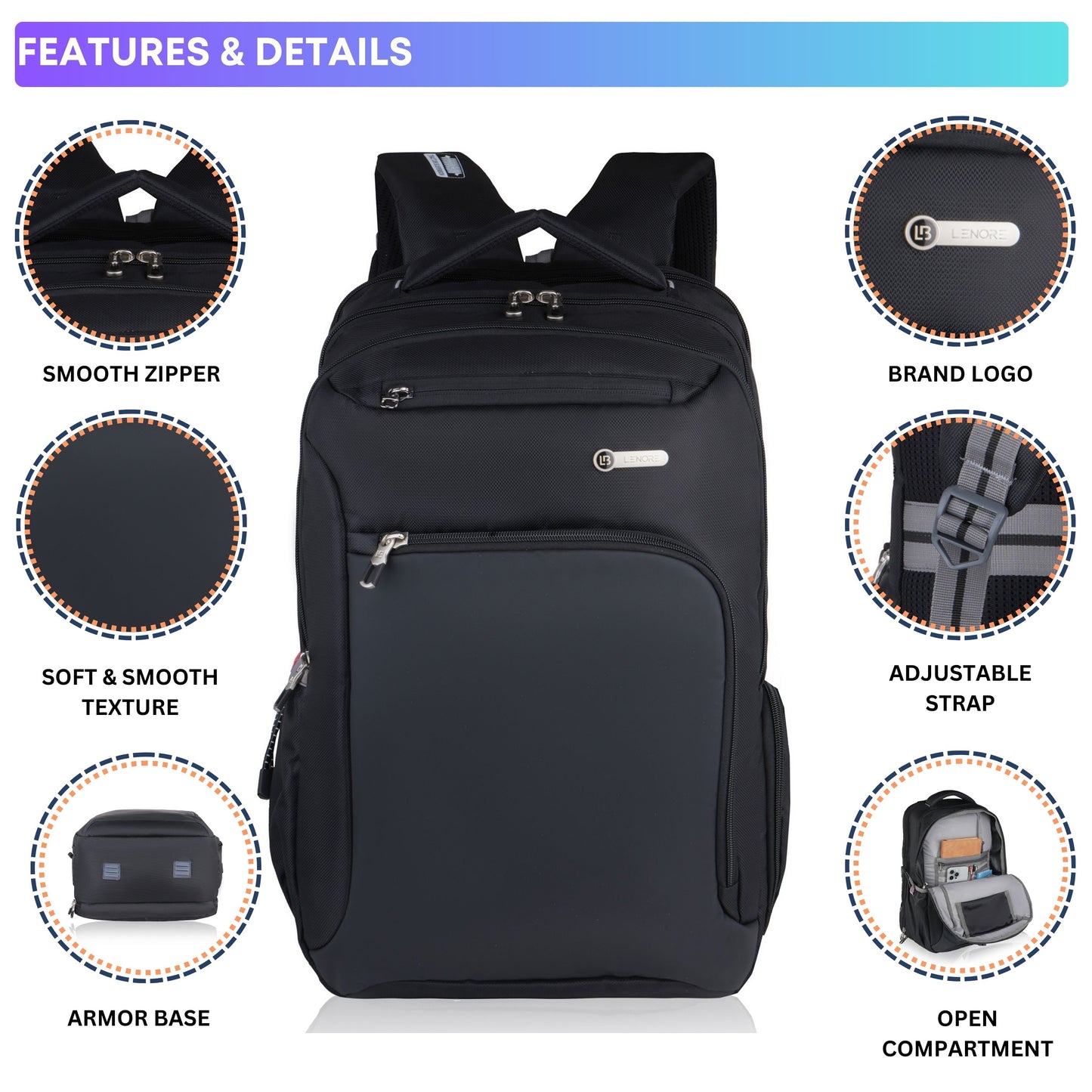 Lenore Laptop Backpack – 140